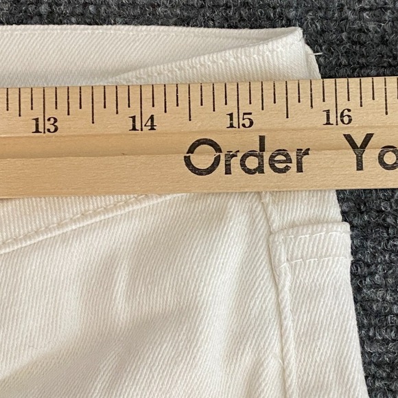 BP. Men's White Distressed Skinny Jeans Size 32 Stretch Denim - Picture 10 of 14